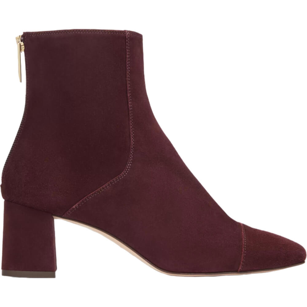 LK Bennett Maxine Bournville Toe Cap Block Heel Ankle Boots